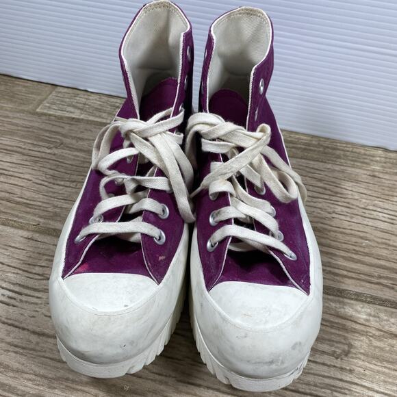 Converse Run Star Hike High Top Sneakers - Purple - Men’s 7.5 / Women’s 9.5 - Picture 4 of 16
